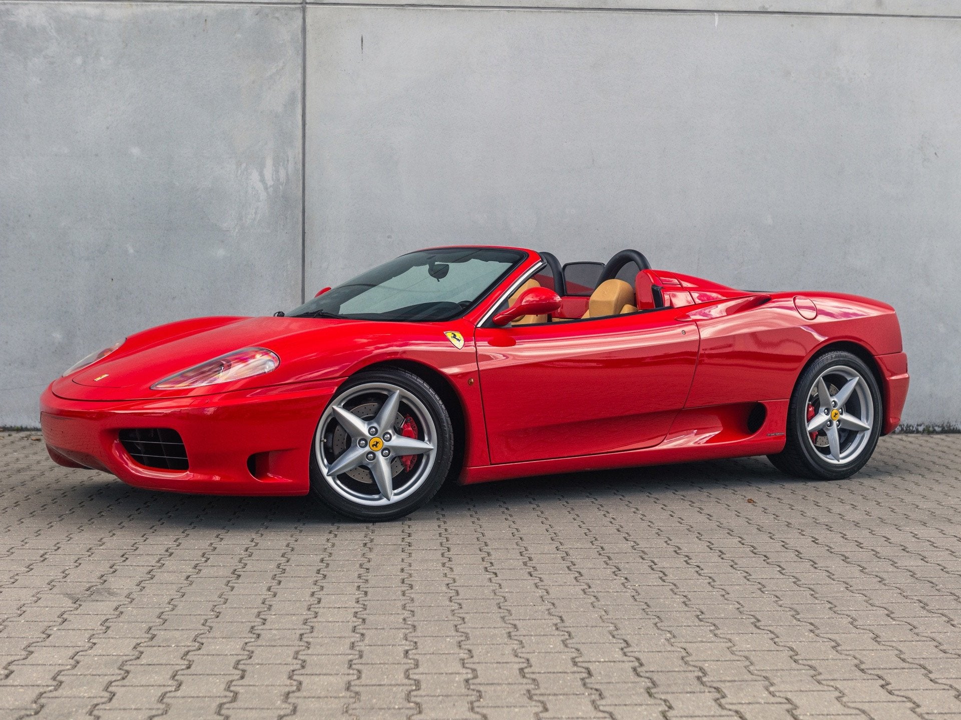 Ferrari 360 Modena Spider F1 Perfect onderhouden 64.000 km!, Auto's, Automaat, Achterwielaandrijving, Gebruikt, Cabriolet