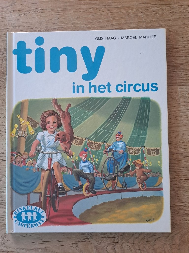 TINY IN HET CIRCUS. GIJS HAAG. RINKELBELSERIE., Ophalen of Verzenden, Gelezen, Gijs Haag., Fictie algemeen