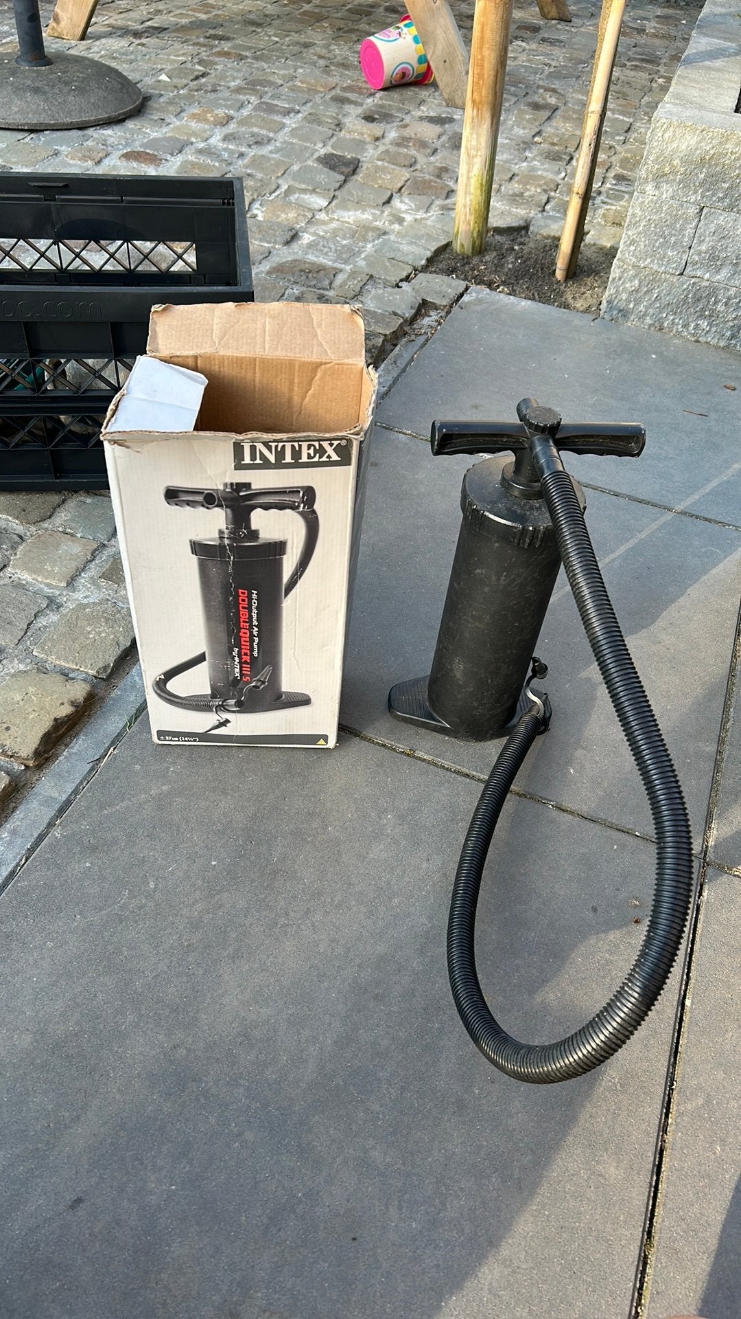 Intex zwembad pomp, Ophalen, Zo goed als nieuw, Dompelpomp