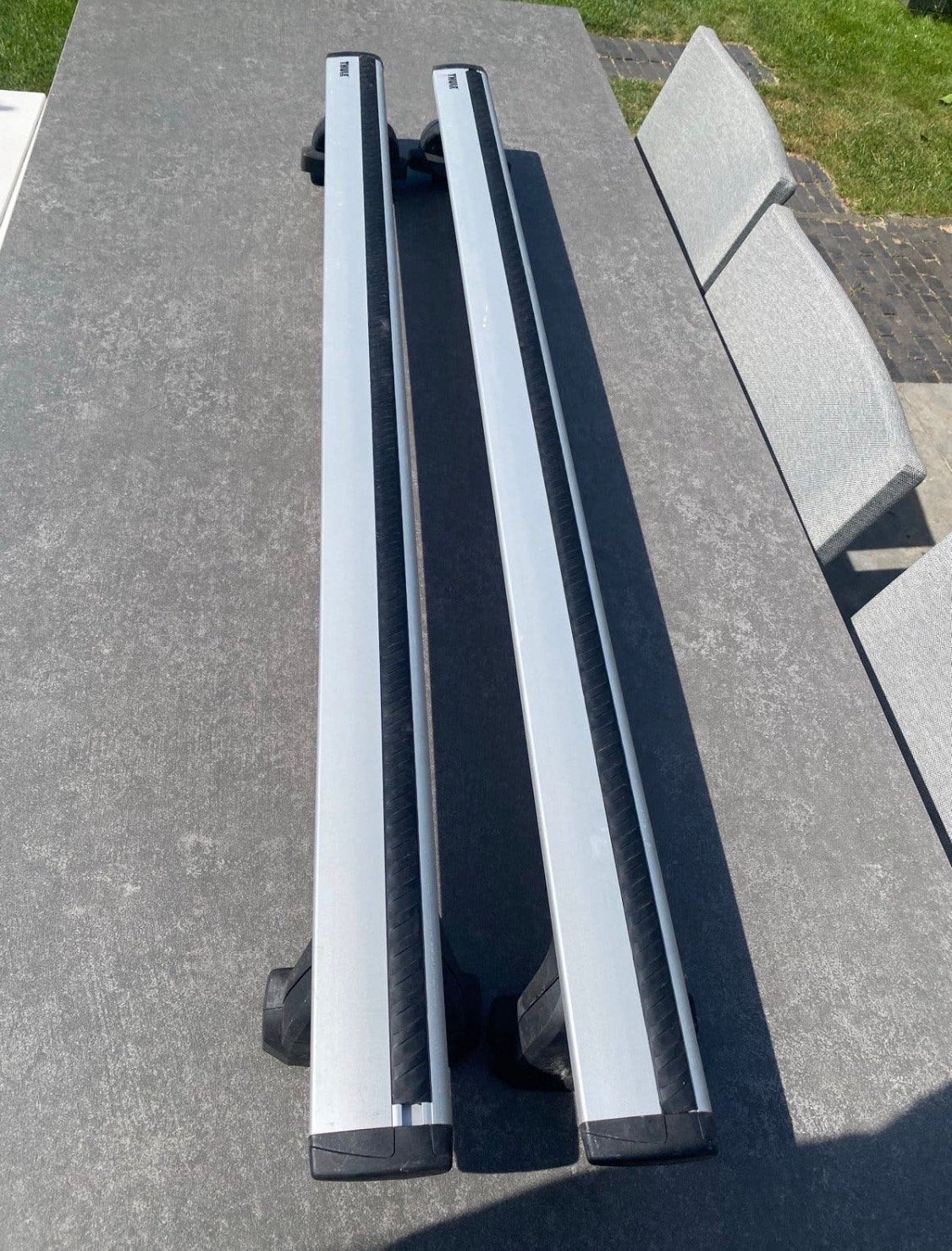 Thule WingBar dakdragers voor Citroën C5, Peugeot 207, 308,, Ophalen of Verzenden, Gebruikt