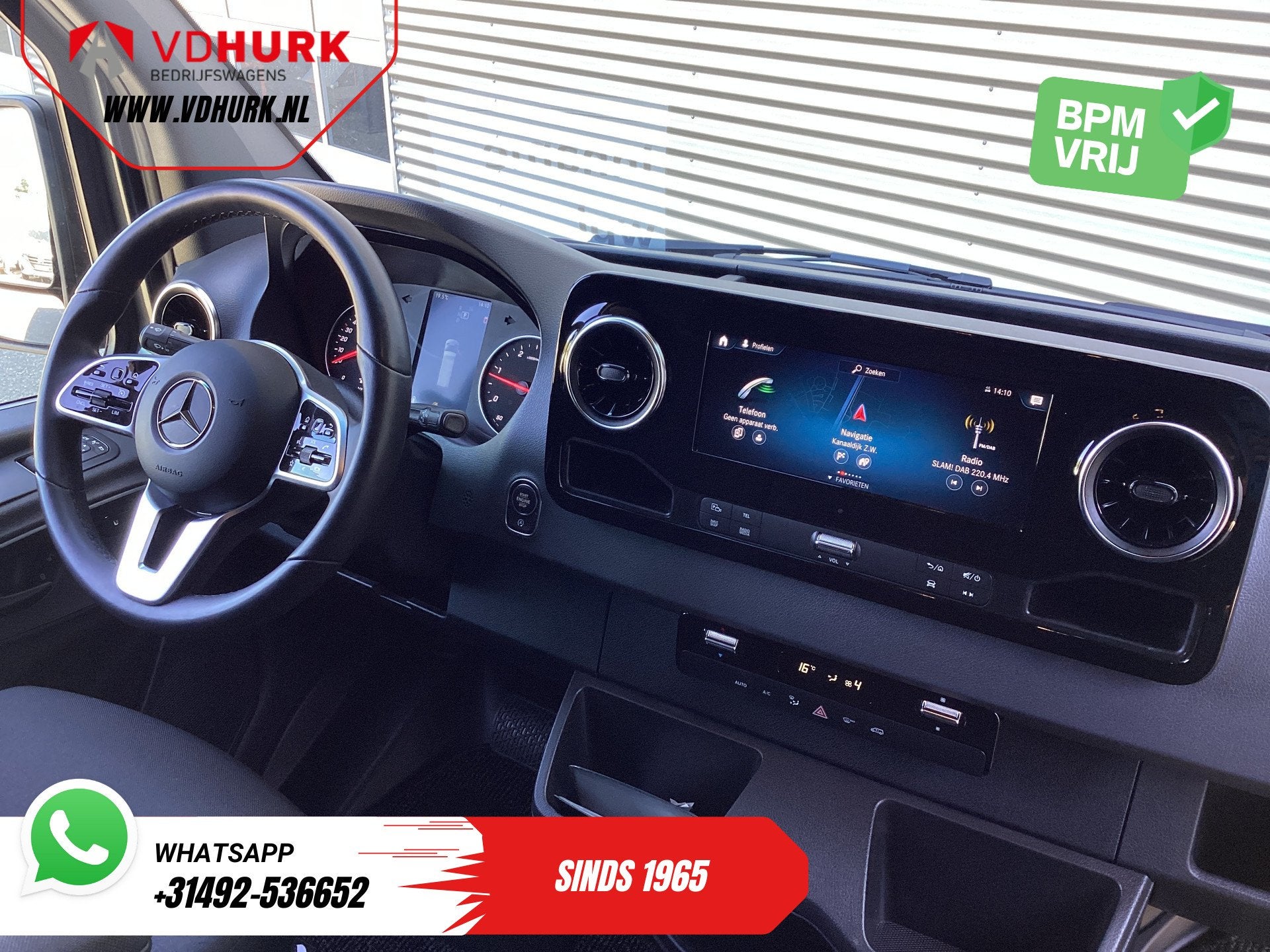 Mercedes-Benz Sprinter 315 CDI Aut. L2H2 3.5t Trekverm/ LED/, Automaat, Gebruikt, Euro 6, 150 pk