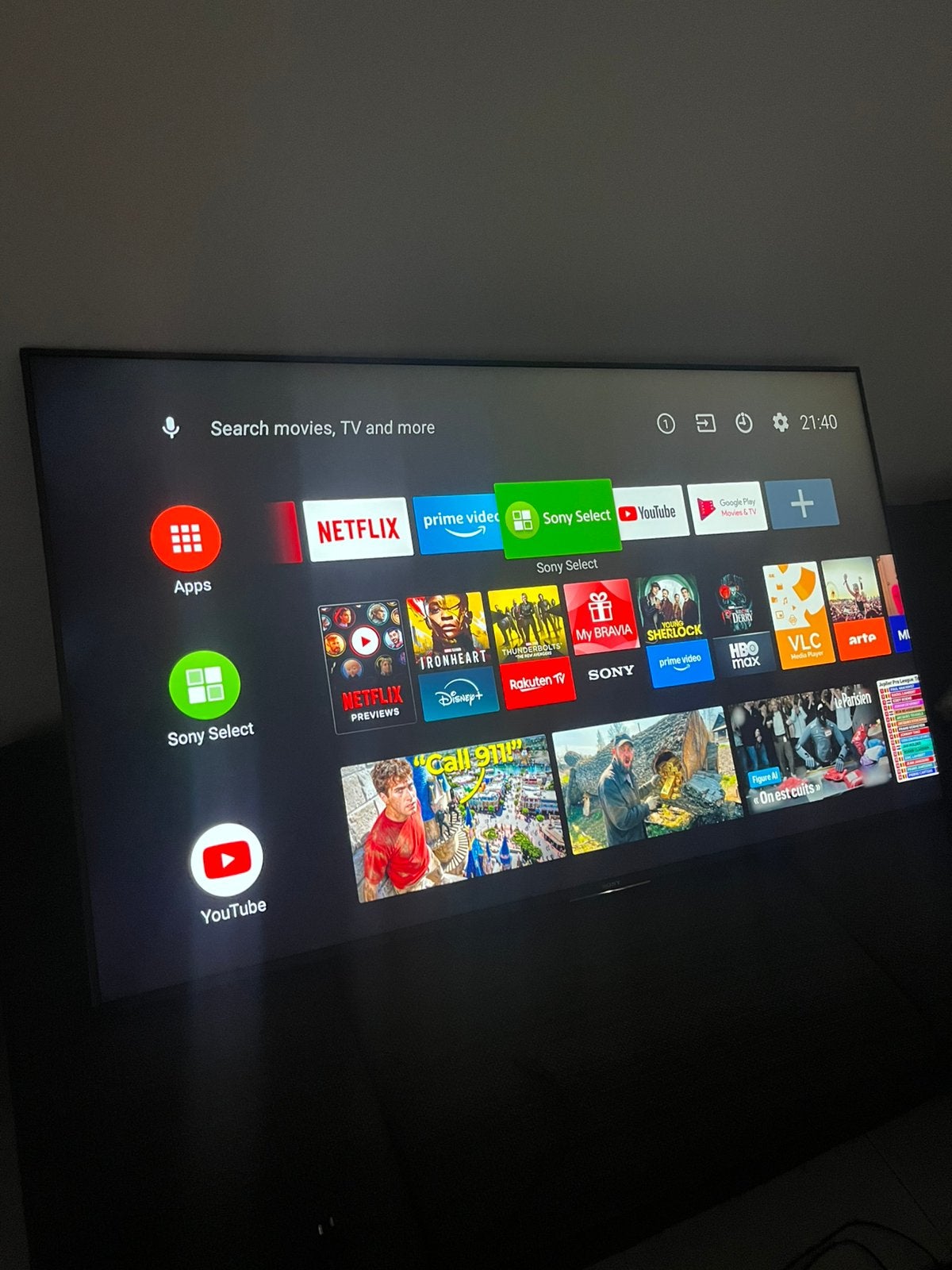 Sony 65 Inch Prima Staat, Audio, Tv en Foto, Televisies, LED, Refurbished, Ophalen of Verzenden, 100 Hz