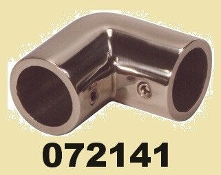 072141 RVS Kniestuk 90º. Voor buis Ø 25,4 mm. € 11,95, Ophalen of Verzenden, Nieuw, Overige typen