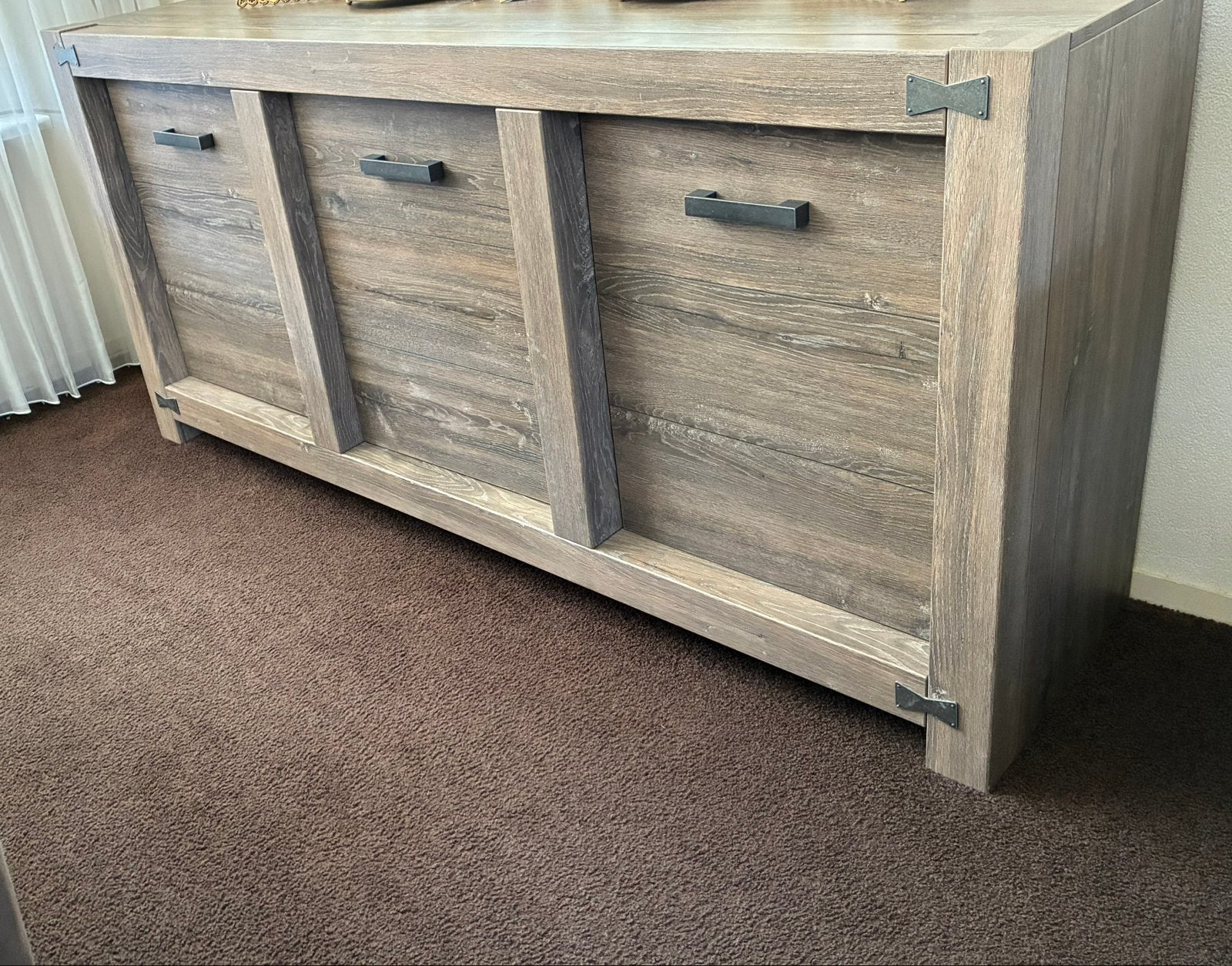 Meubel set mfd hout kleur warm, Ophalen
