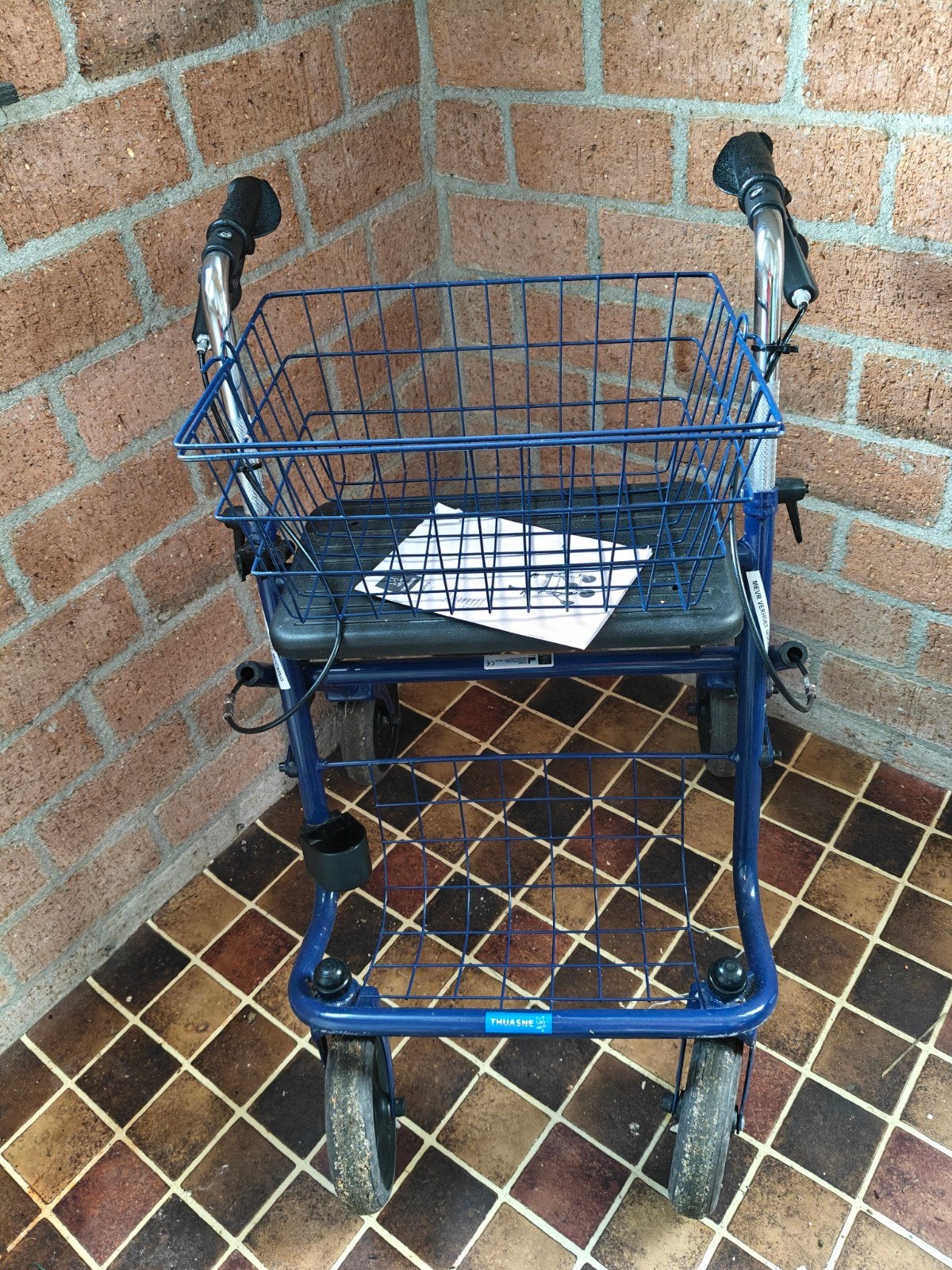 Rollator Quatro, Diversen, Ophalen, Opvouwbaar, Gebruikt