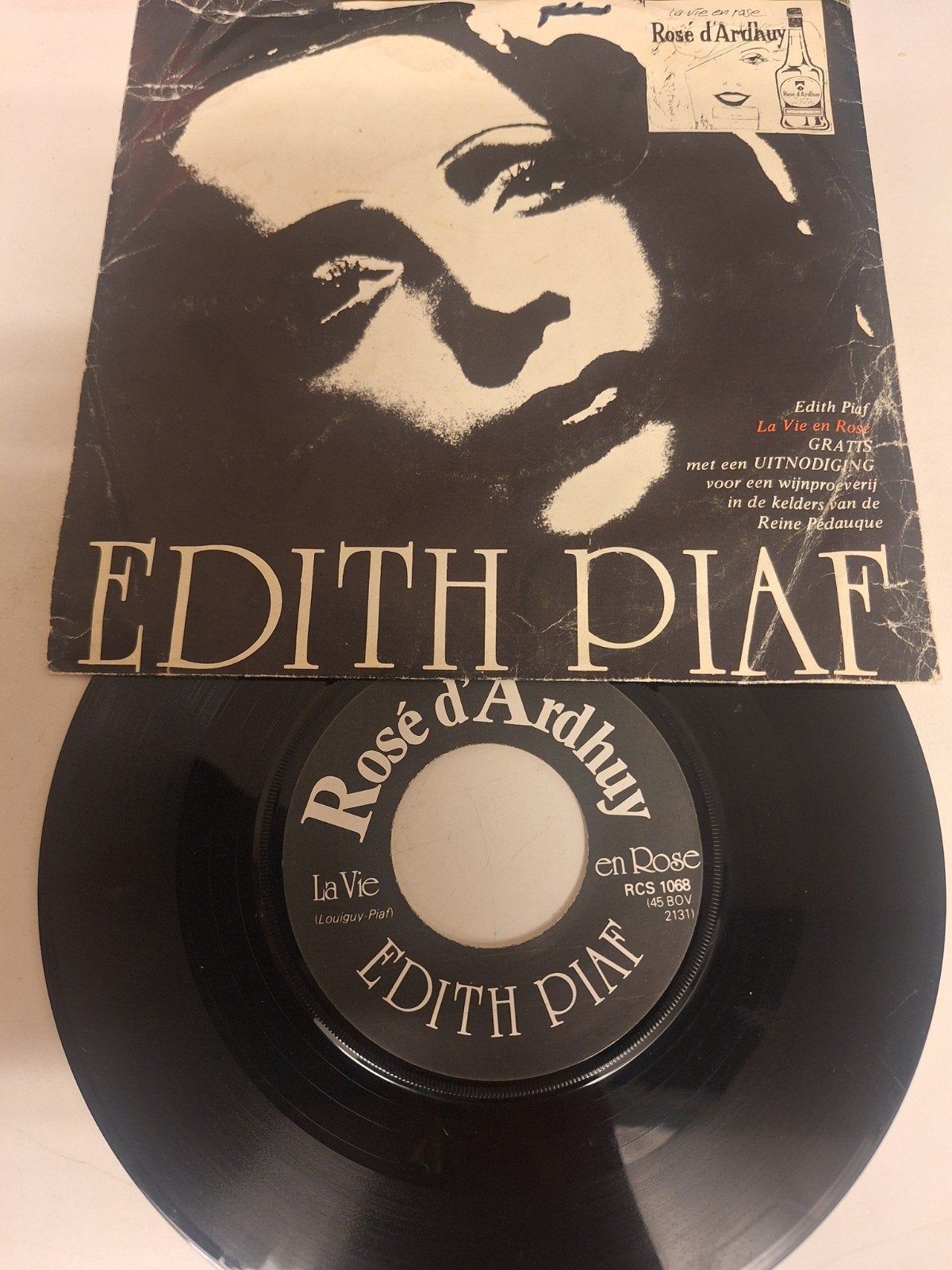 Edit Piaf - La Vie en Rose, 1954. Special Edition., Fotohoes, Verzenden, 7 inch, Wereldmuziek