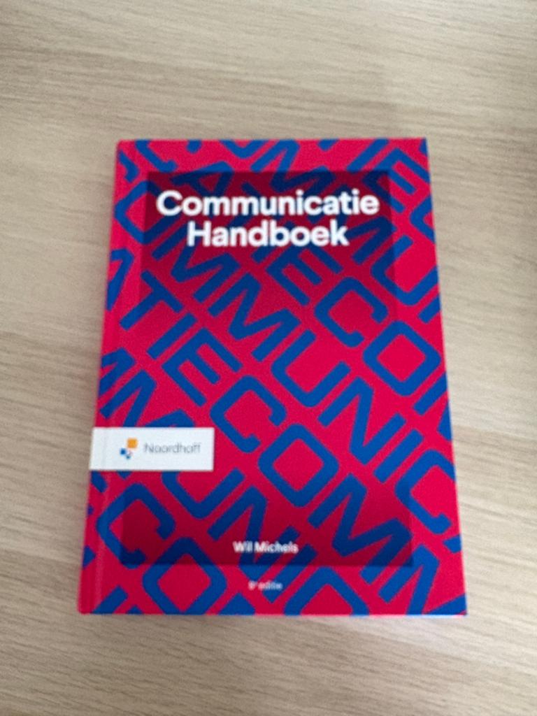 Wil Michels - Communicatie handboek (8e editie), Wil Michels, Ophalen of Verzenden, Management, Zo goed als nieuw
