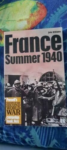 France Summer 1940 Paperback – 1969 - John Williams - purnel, Tweede Wereldoorlog, John Williams, Ophalen of Verzenden, Zo goed als nieuw
