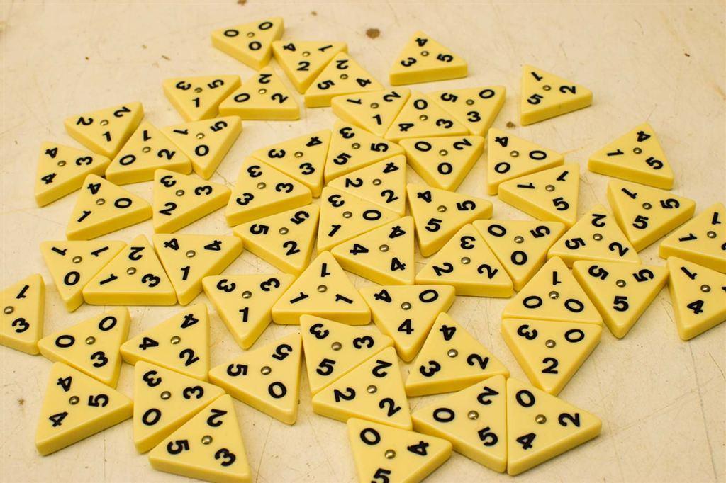 Gollath Triominos de lxce 46939, Ophalen of Verzenden, Gebruikt