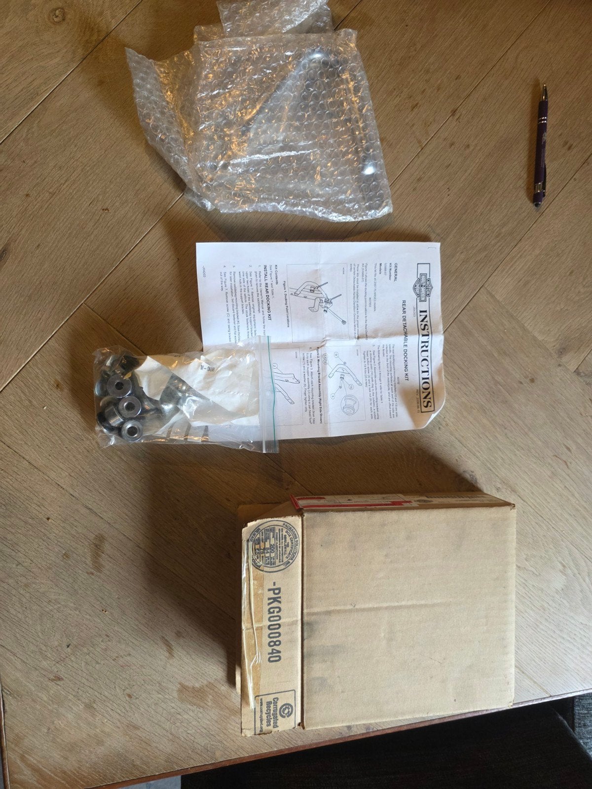 Harley-Davidson Docking Kit FLHRSE3 (53988-07), Ophalen of Verzenden, Nieuw