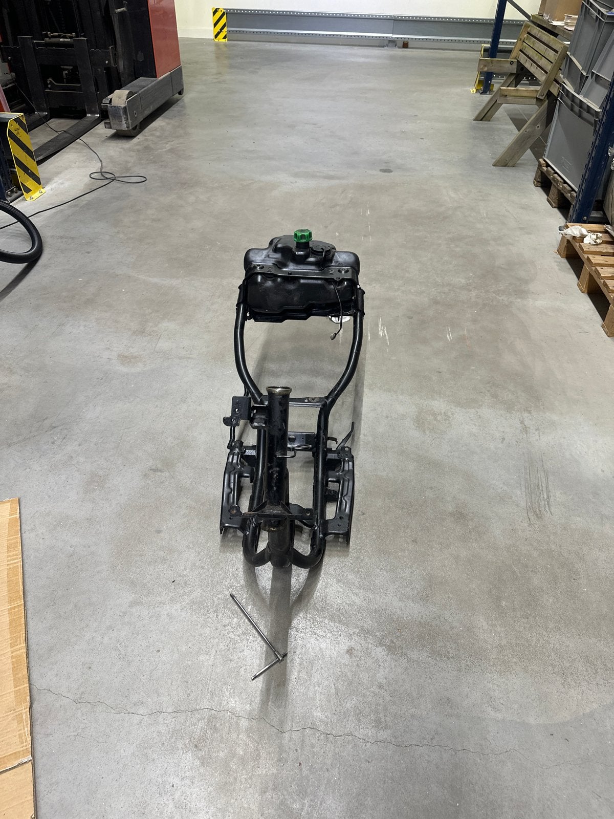 BWS Frame Kaal - Scooteronderdeel, Fietsen en Brommers, Ophalen of Verzenden, Gebruikt, Frame, Overige merken