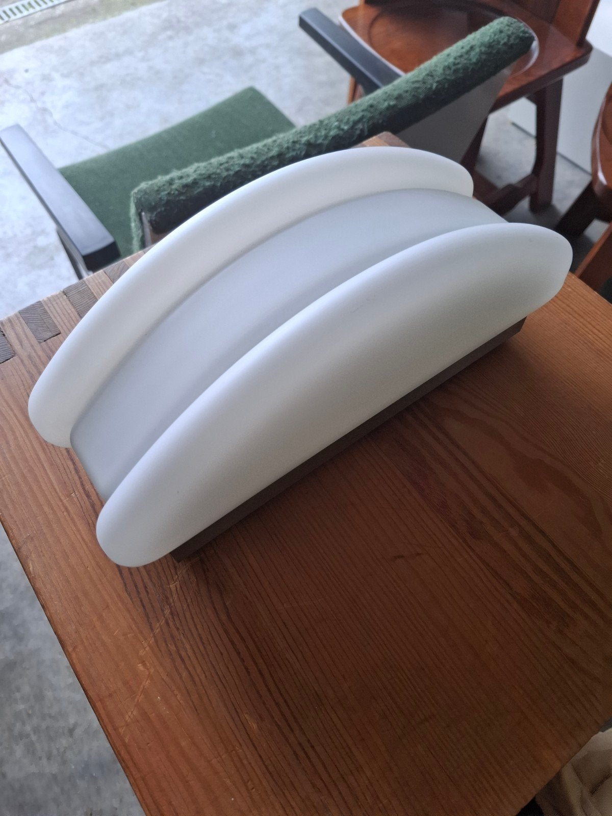 Vintage lamp Raak design retro, Huis en Inrichting, Lampen | Wandlampen, Gebruikt, Raak Aalsmeer, Wit, E27 (groot)