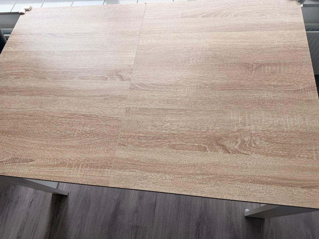 Extendable Dining table, Ophalen, 200 cm of meer, 50 tot 100 cm, Zo goed als nieuw