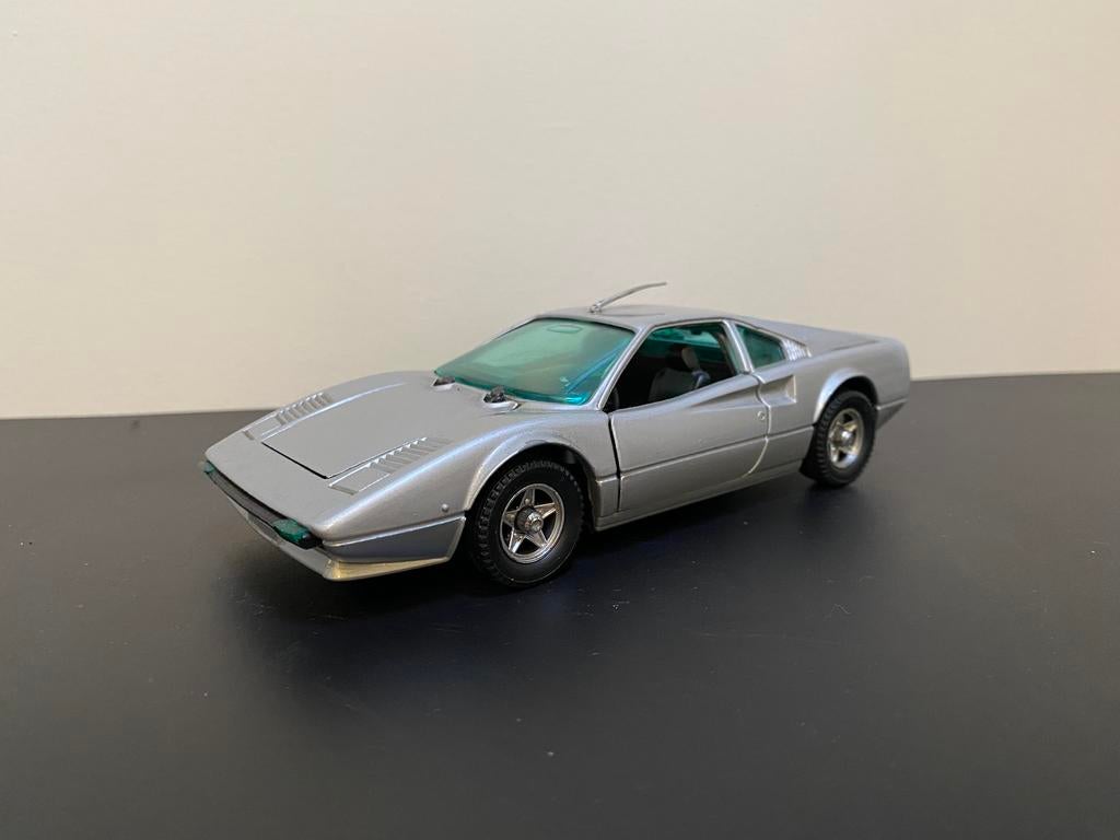 Polistil Ferrari 308 GTB 1/25 grijs metallic, Hobby en Vrije tijd, Modelauto's | 1:24, Ophalen of Verzenden, Gebruikt, Auto, Overige merken