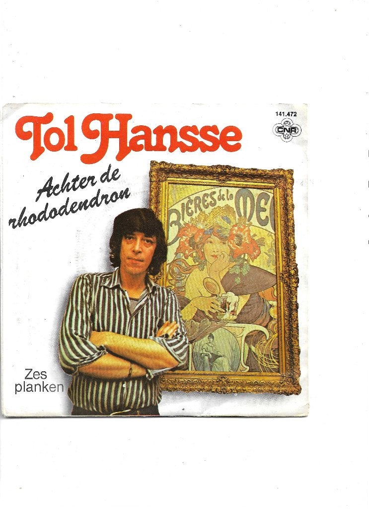 Single Tol Hansse - Achter de Rhododendron, Ophalen of Verzenden, Gebruikt, 7 inch, Nederlandstalig