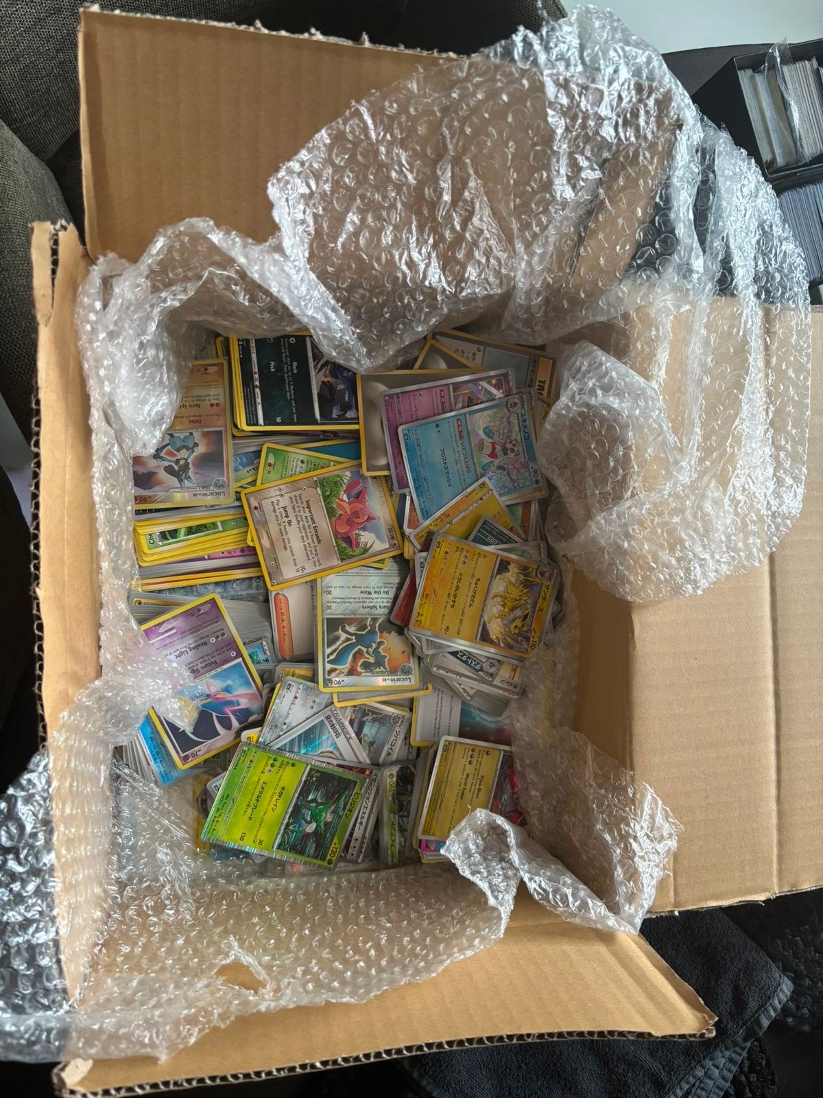 Bulk Engelse & Japanse Vintage/Moderne Pokémon EX Kaarten, Ophalen, Gebruikt, Meerdere kaarten