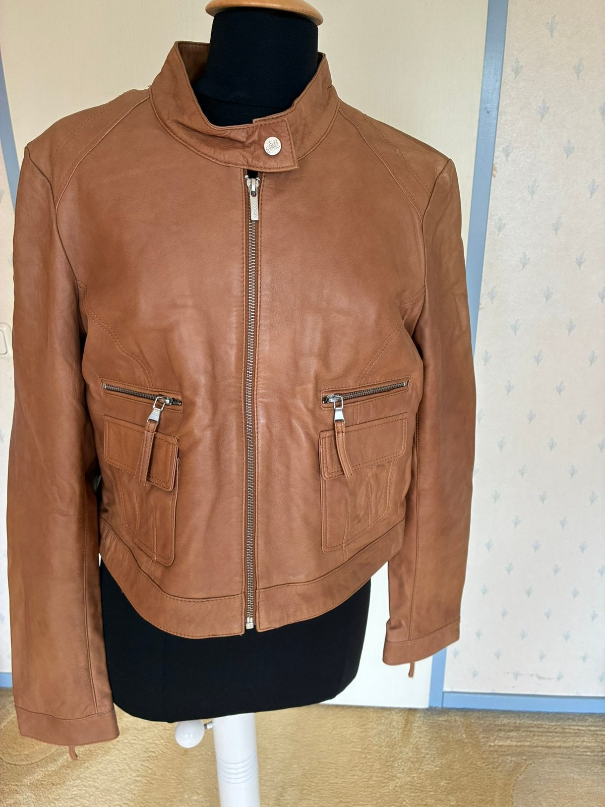 116 Arma collection leren jasje in maat 44, Bruin, Verzenden, Maat 42/44 (L), Zo goed als nieuw