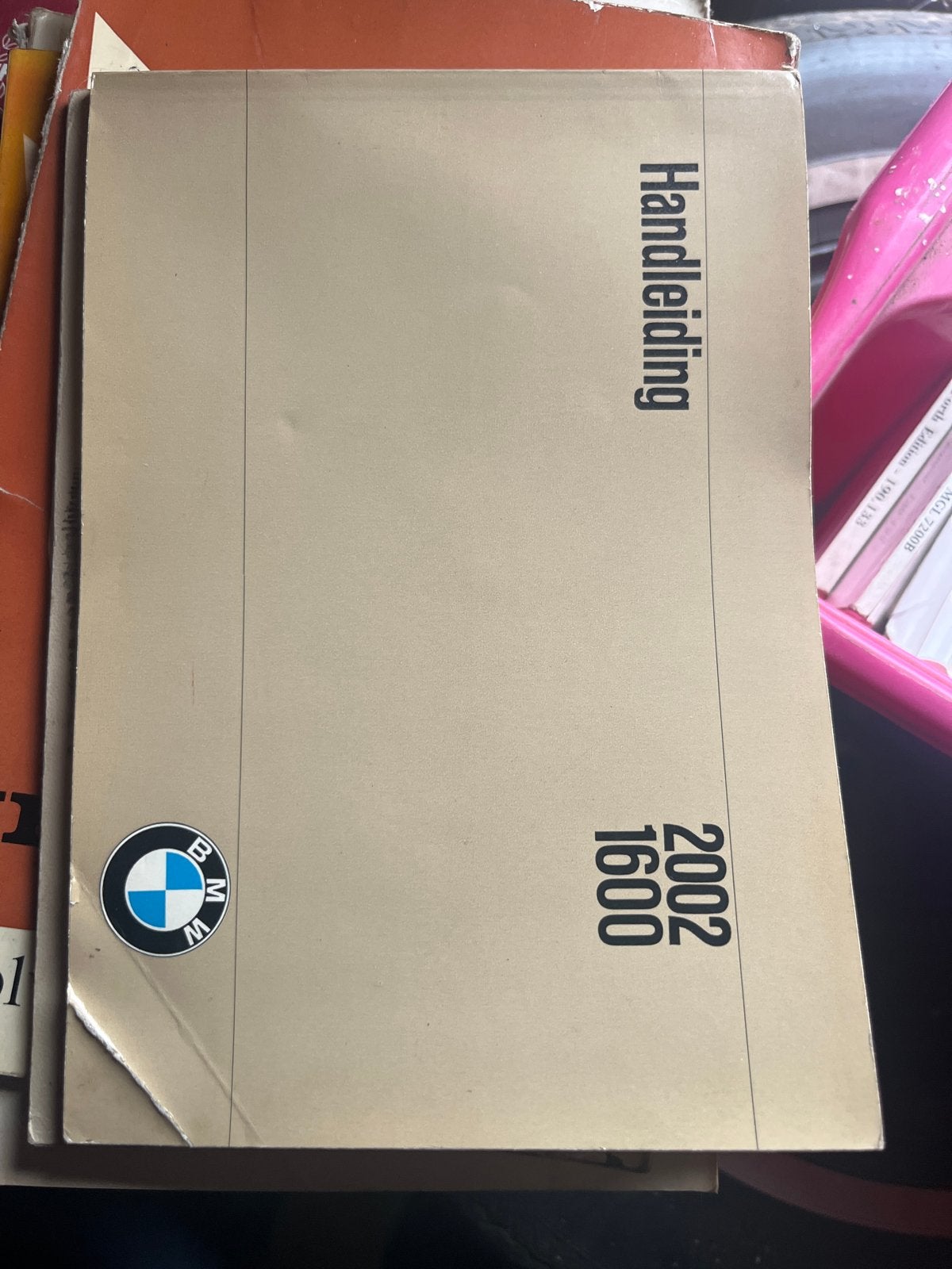 BMW 1600 2002 Handleiding - Origineel Instructieboek, Ophalen of Verzenden