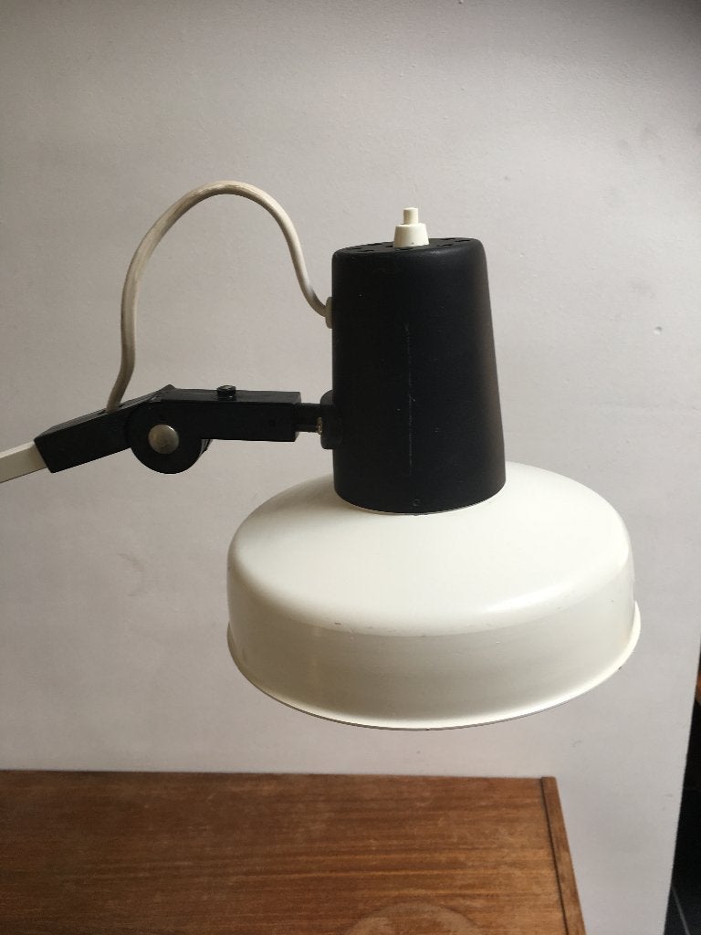 Vintage Bureaulamp met Klem - Verstelbaar en Functioneel, Bureaulamp, Gebruikt, Overige merken, Vintage