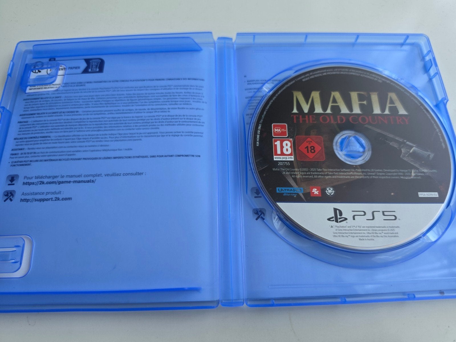 Mafia: The Old Country PS5 - Zo goed als nieuw Lees Goed Aub, Avontuur en Actie, Vanaf 18 jaar, 1 speler, Ophalen of Verzenden