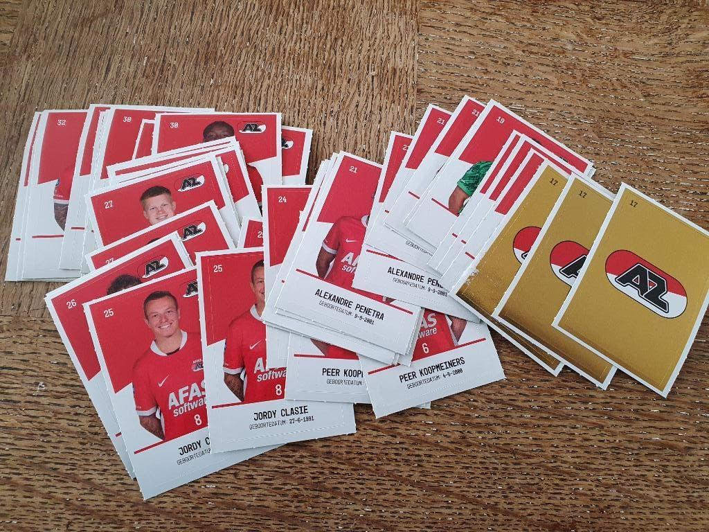 AZ Voetbalplaatjes, Verzamelen, Sportartikelen en Voetbal, Ophalen of Verzenden, Nieuw, AZ, Poster, Plaatje of Sticker