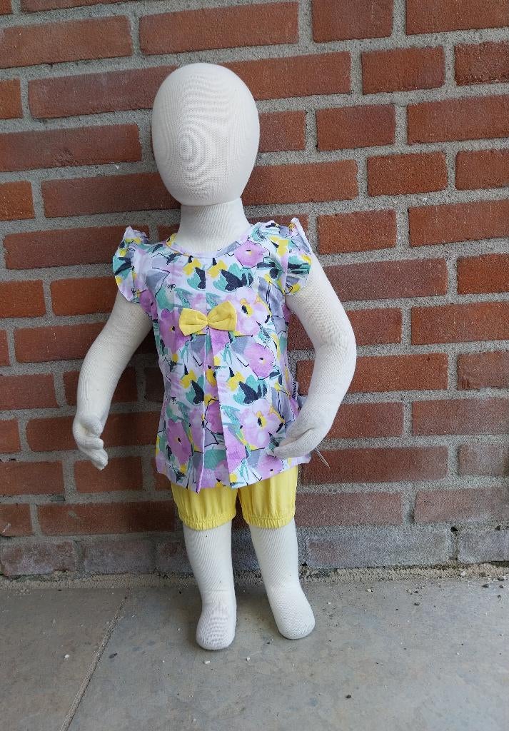 2 Delige set Mini World lila maat 74-80 NIEUW, Miniworld, SO, Meisje, Nieuw