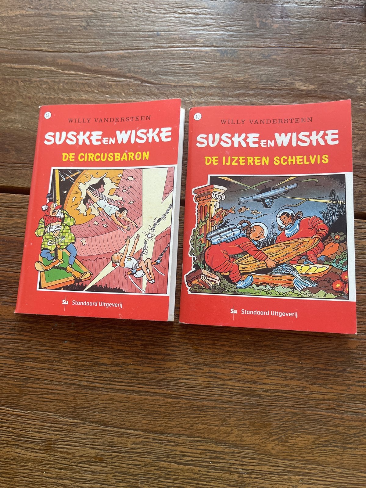 Suske en Wiske mini-albums: De Circusbaron & De IJzeren Sche, Boeken, Stripboeken, Meerdere stripboeken, Ophalen of Verzenden