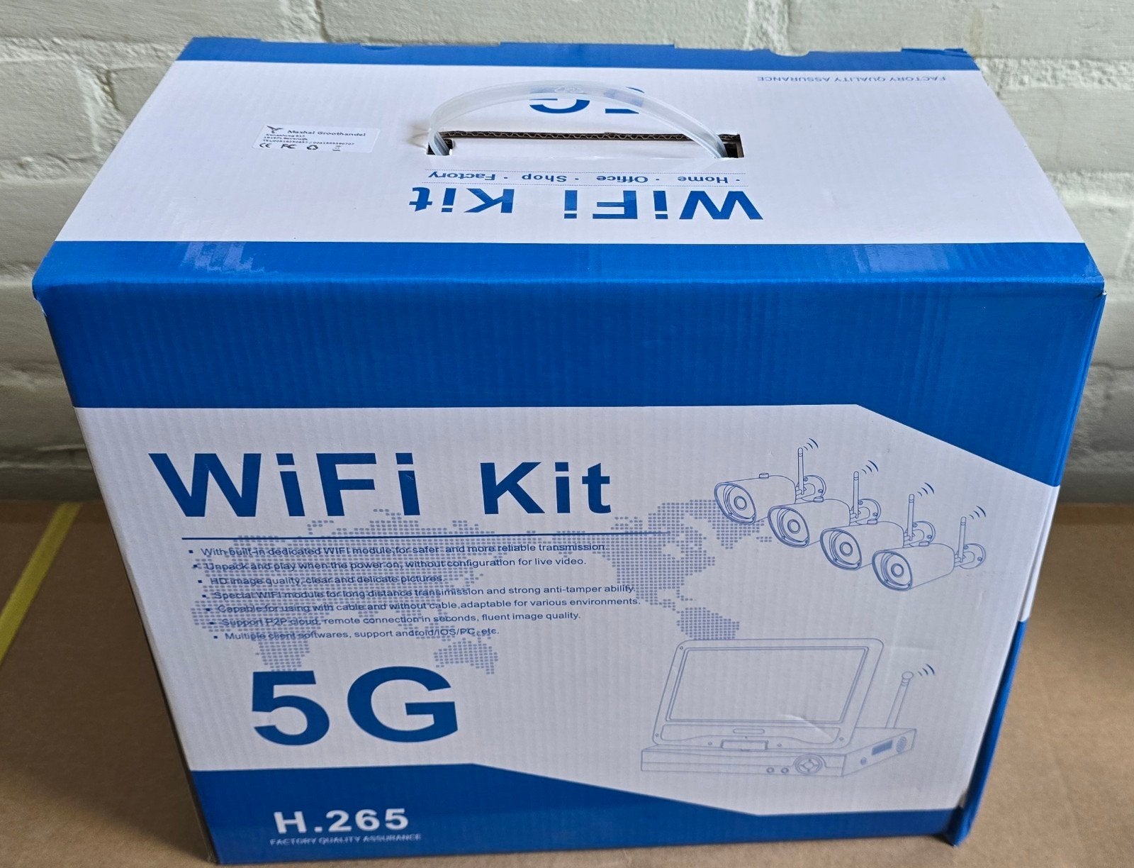 camera beveiliging op WiFi nieuw in de doos, Ophalen, Nieuw