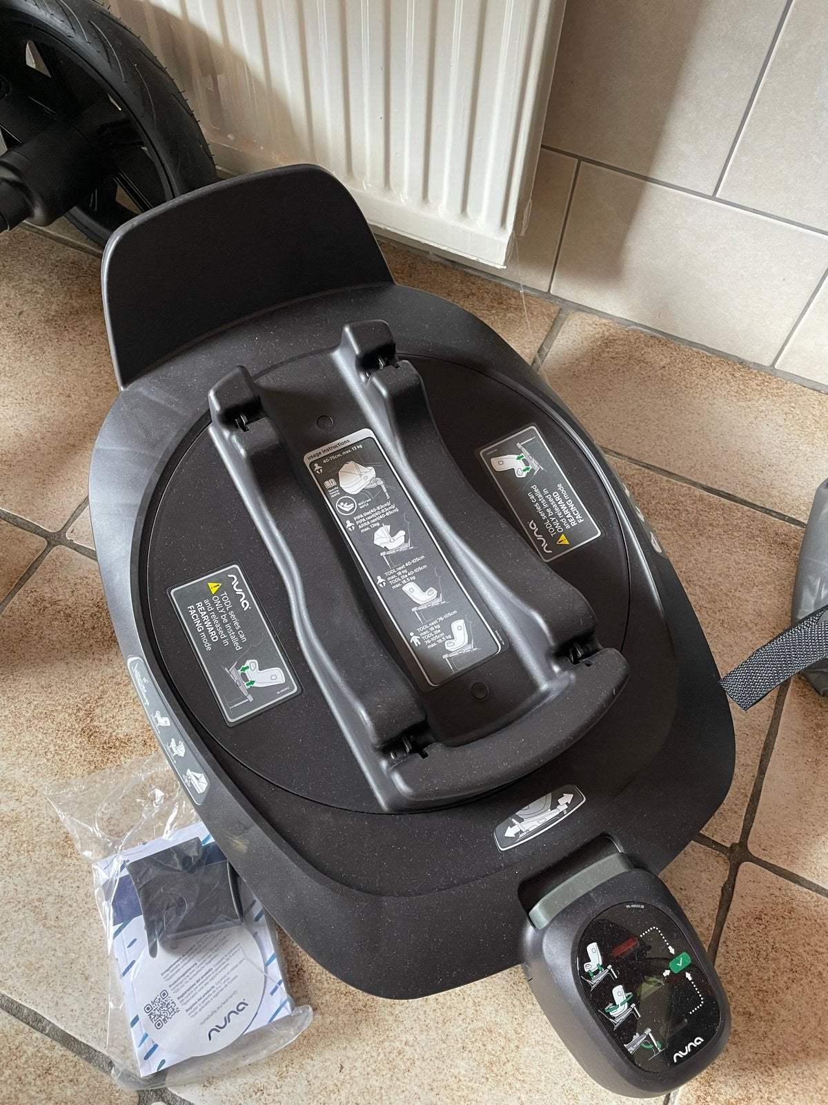 Nuna Isofix Base NEXT - Nieuwstaat, Nieuw, Isofix, 0 t/m 13 kg, Ophalen