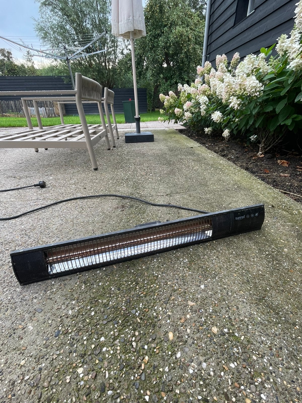 Warmtelamp, Tuin en Terras, Terrasverwarmers, Ophalen, Gebruikt, Elektrisch, Wand