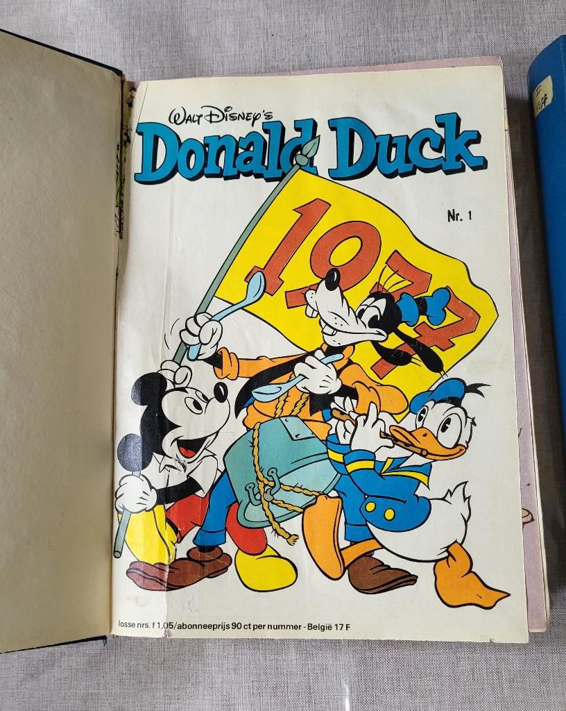 Ingebonden Donald Duck jaargang 1977, Boeken, Gelezen, Complete serie of reeks, Walt Disney, Ophalen of Verzenden