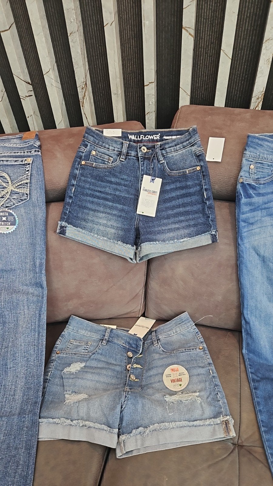 -(korte)Broeken Dames, alle maten e a i, Kleding | Dames, Broeken en Pantalons, Ophalen of Verzenden, Nieuw, Blauw, Kort