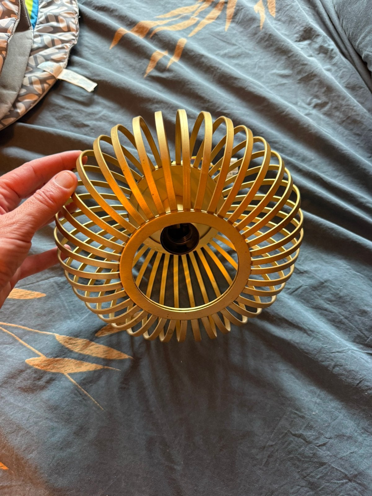 Lumidora 74110, Zo goed als nieuw, Plafondlamp, 30 cm, Goud
