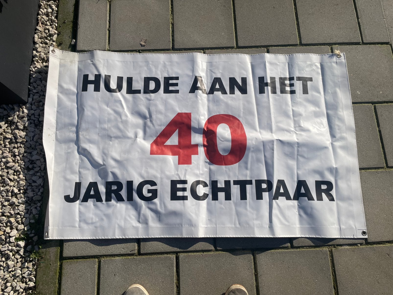 Jubileum hart, Ophalen, Zo goed als nieuw