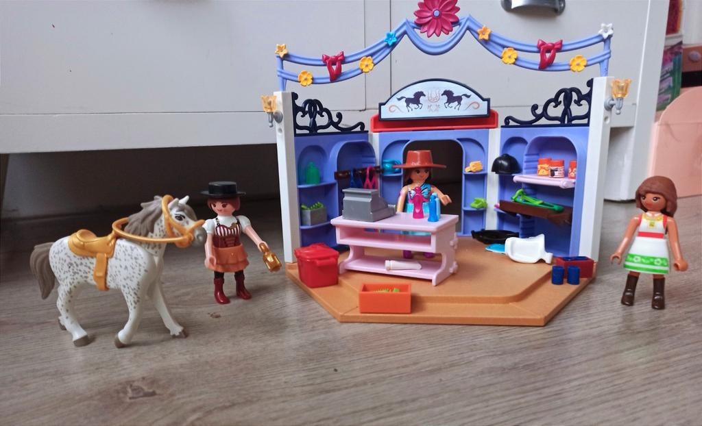 div sets van spirit alles als nieuw, Kinderen en Baby's, Speelgoed | Playmobil, Ophalen of Verzenden, Zo goed als nieuw, Complete set