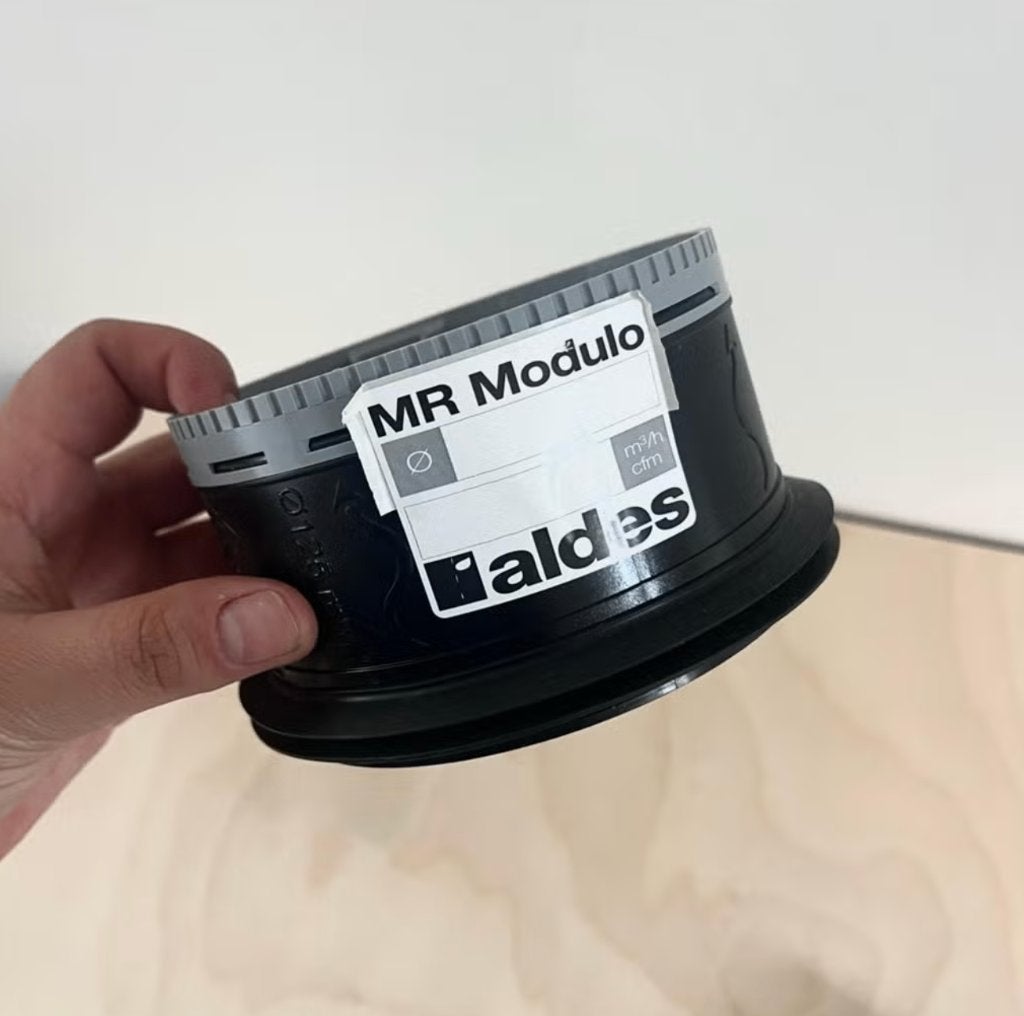 Aldes MR Modulo Ventilatieklep Ø125mm, Ophalen of Verzenden, Nieuw, Afzuiger