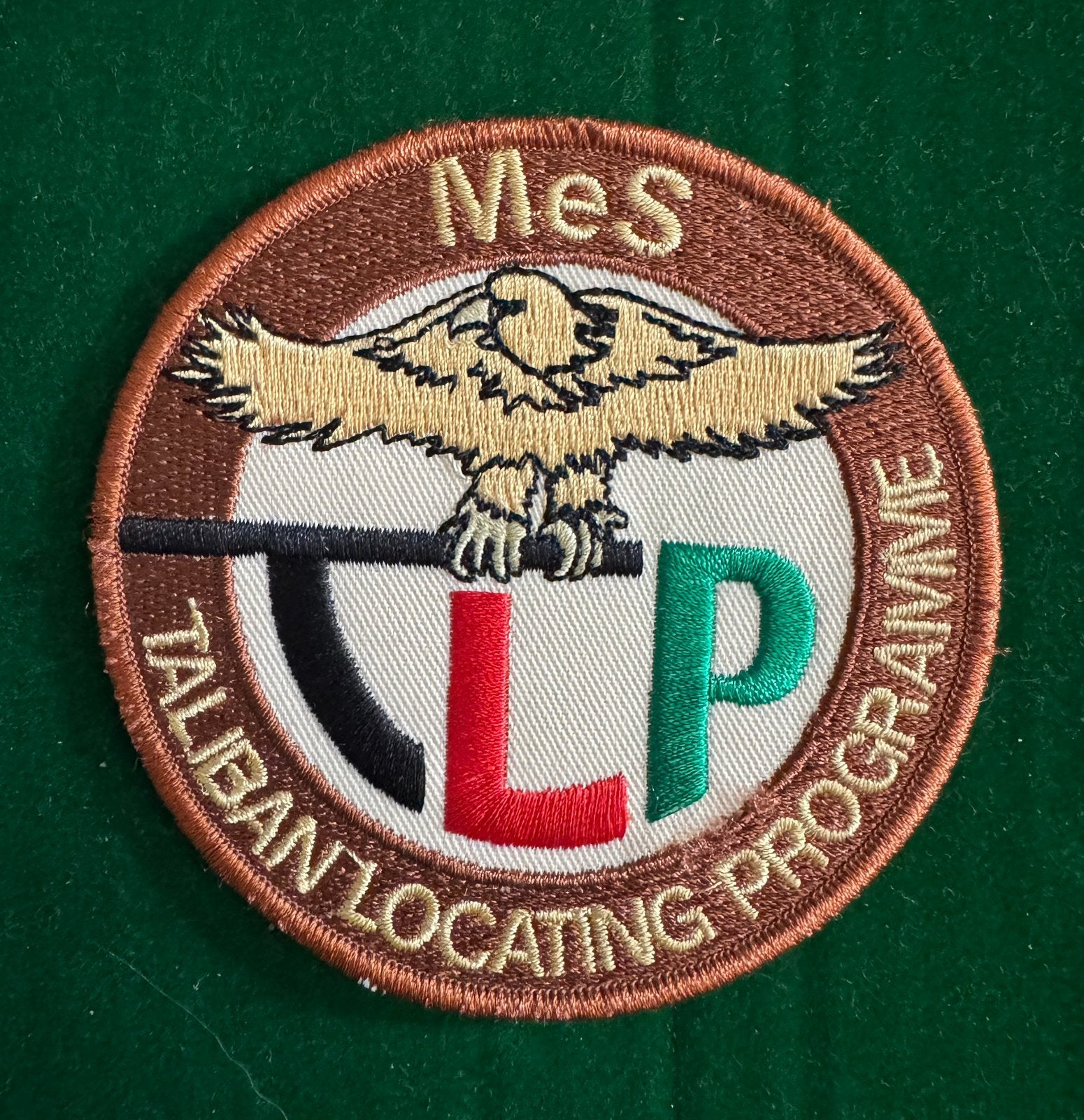 RNLAF F16 patch uitzending Afghanistan, Ophalen of Verzenden, Zo goed als nieuw, Patch, Badge of Embleem