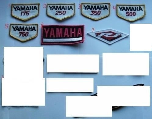yamaha vintage opnaai emblemen patch badge, Ophalen of Verzenden, Nieuw, Motoren