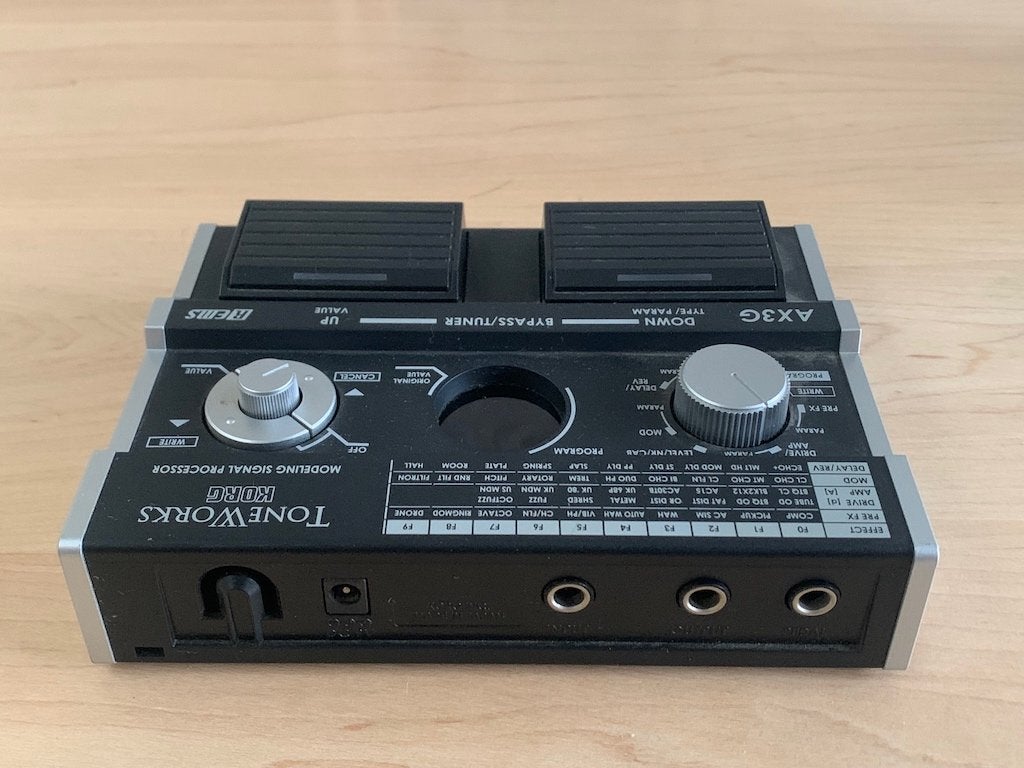Korg Toneworks AX3G Multi effecten pedaal, Ophalen of Verzenden, Gebruikt, Multi-effect