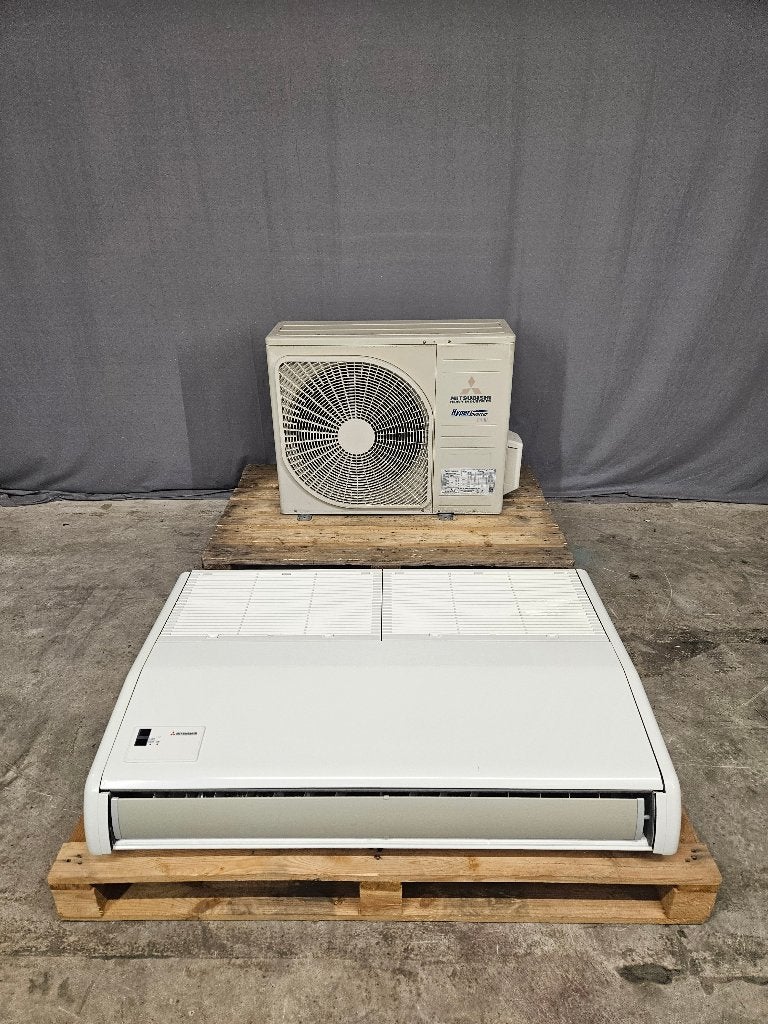 Mitsubishi FDE50VG plafond onderbouw airco warmtepomp 5 kW, Ophalen, Koelen en Ontvochtigen, Timer, Refurbished