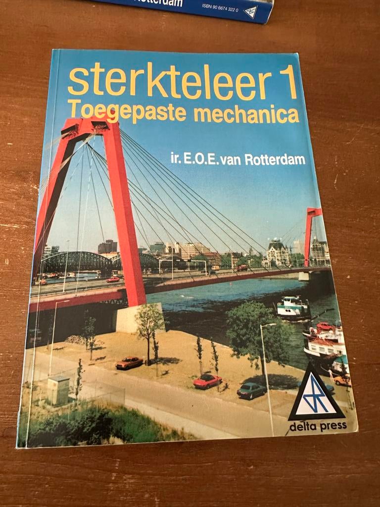Sterkteleer 1 Toegepaste mechanica ir. E.O.E. van Rotterdam, Boeken, Techniek, Ophalen of Verzenden, Gelezen, Overige onderwerpen
