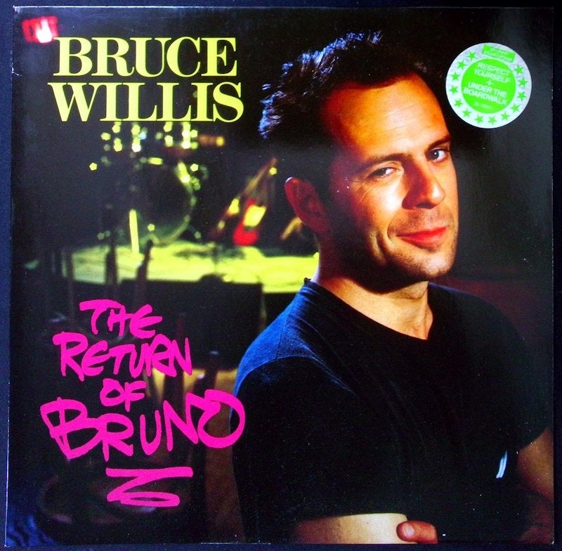 BRUCE WILLIS - The Return Of Bruno Europe 1987 LP, Inclusief binnenhoes, Ophalen of Verzenden, Zo goed als nieuw, 12 inch