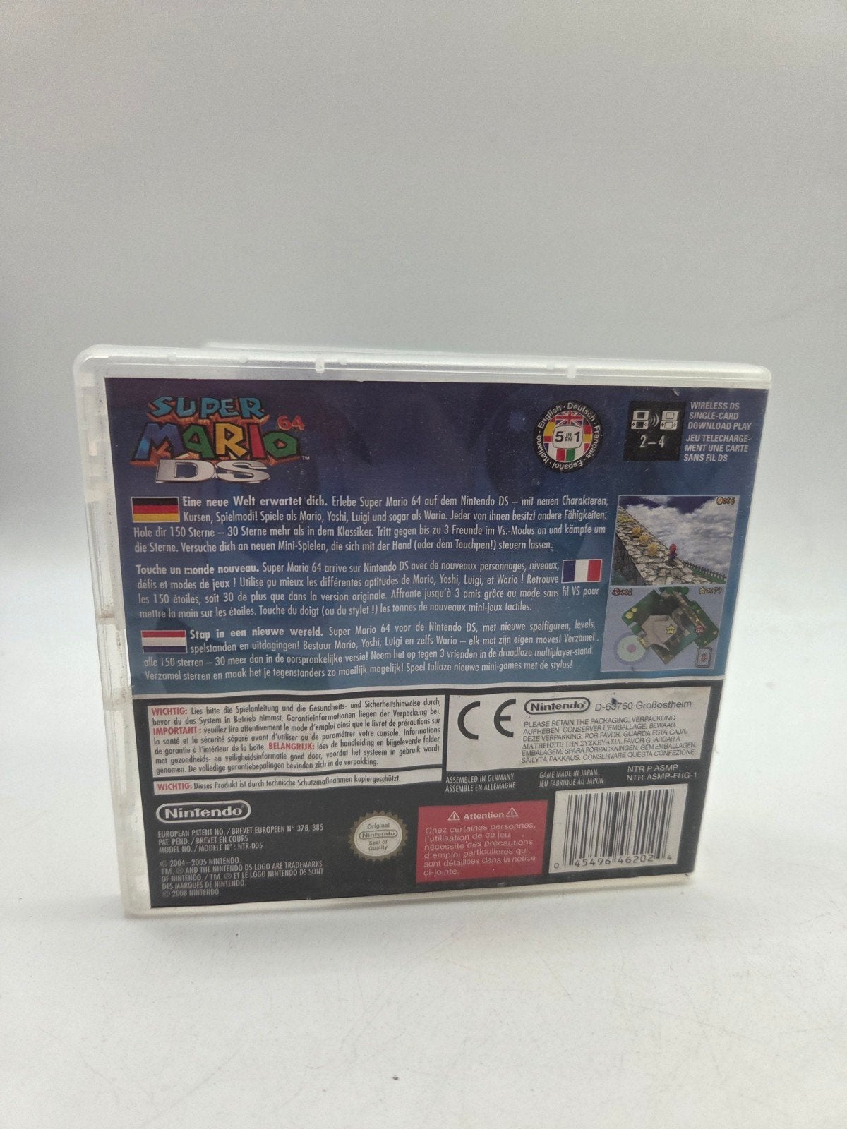 Super Mario 64 DS - Nintendo DS, Spelcomputers en Games, Nintendo, 1 speler, Zo goed als nieuw, Vanaf 3 jaar