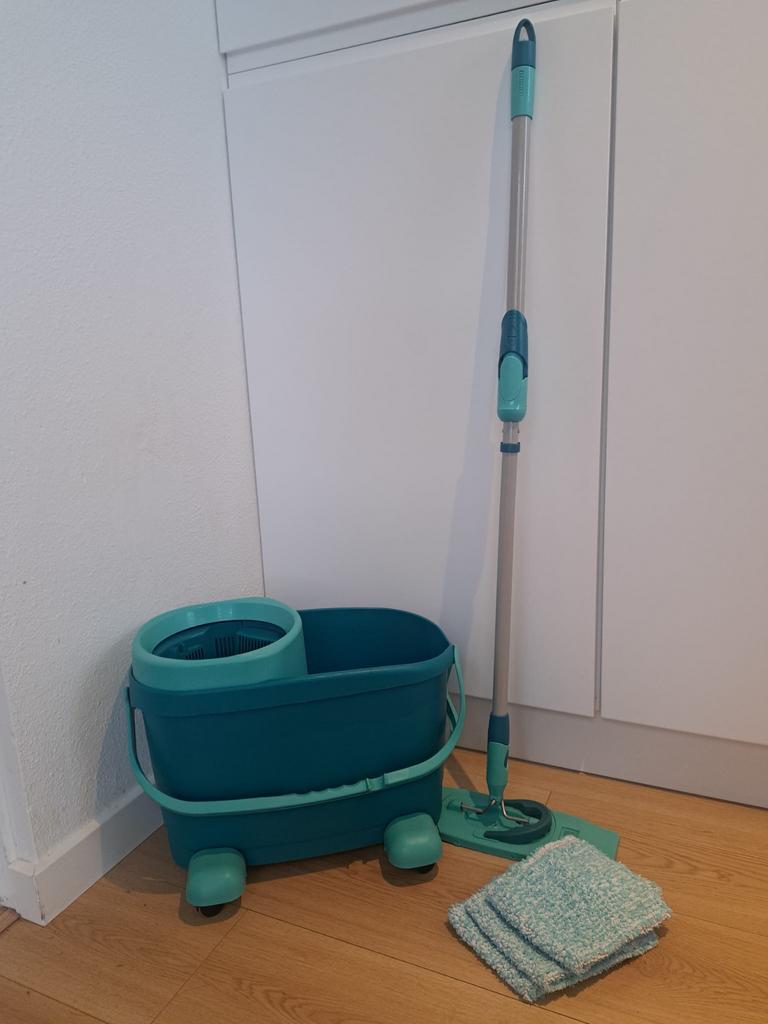 Leifheit Clean & Twist Ergo M met 3 originele doeken, Huis en Inrichting, Schoonmaakartikelen, Ophalen of Verzenden, Dweilemmer, -bak, of -wagen