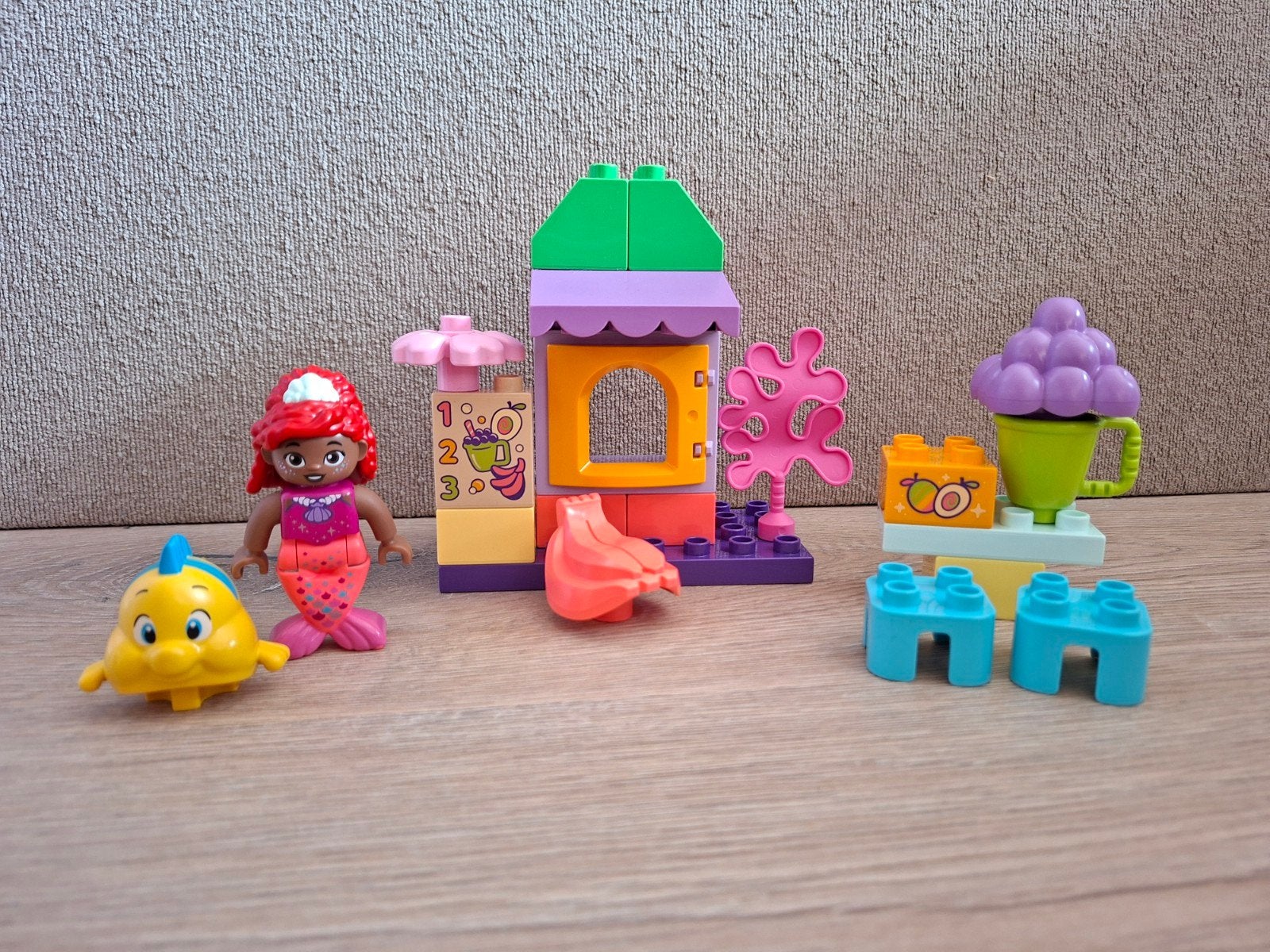 LEGO DUPLO Disney Ariël 10420, Ophalen, Zo goed als nieuw, Compleet, Complete set