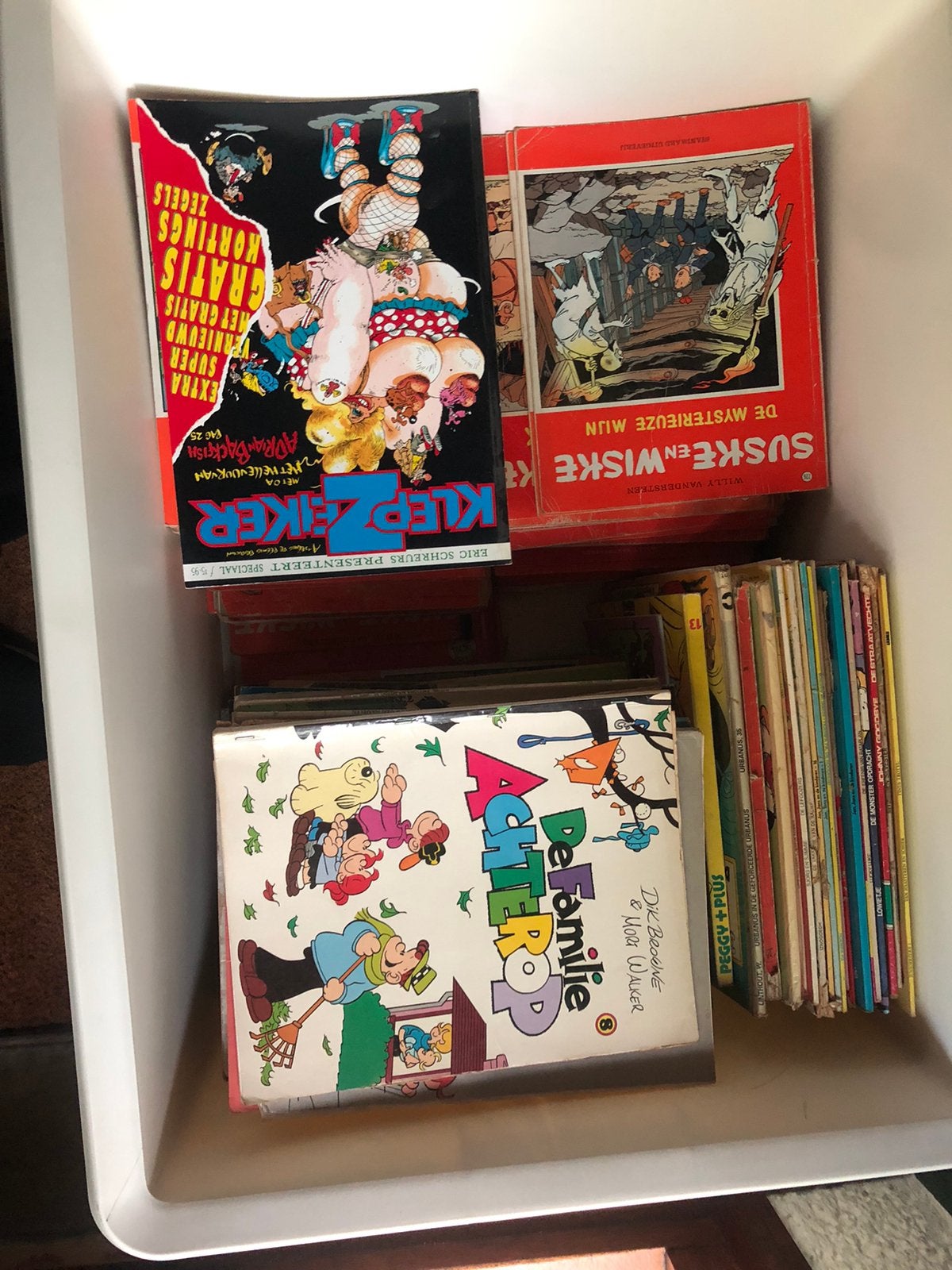 Te koop partij stripboeken, Meerdere stripboeken, Ophalen, Gelezen