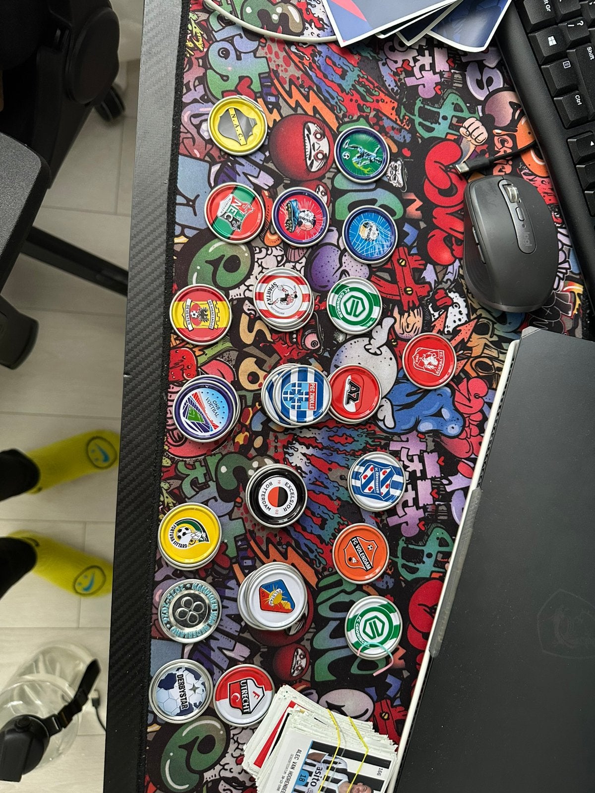 Plus platjes en clupies, Ophalen of Verzenden, Buitenlandse clubs