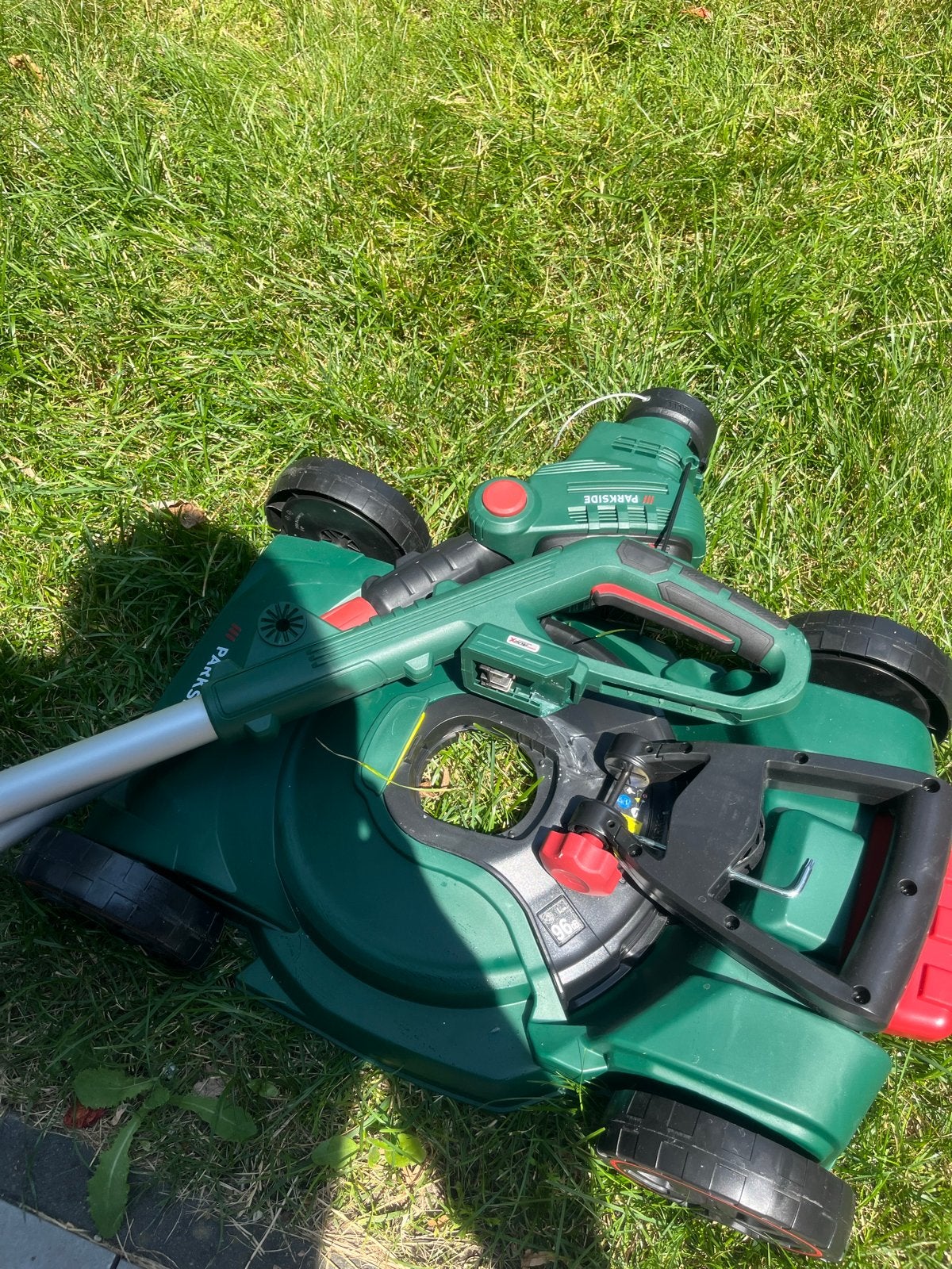 Parkside Grastrimmer met accu en lader - Nieuw!, Tuin en Terras, Grastrimmers, Verzenden, Nieuw, 30 tot 50 cm, Accu