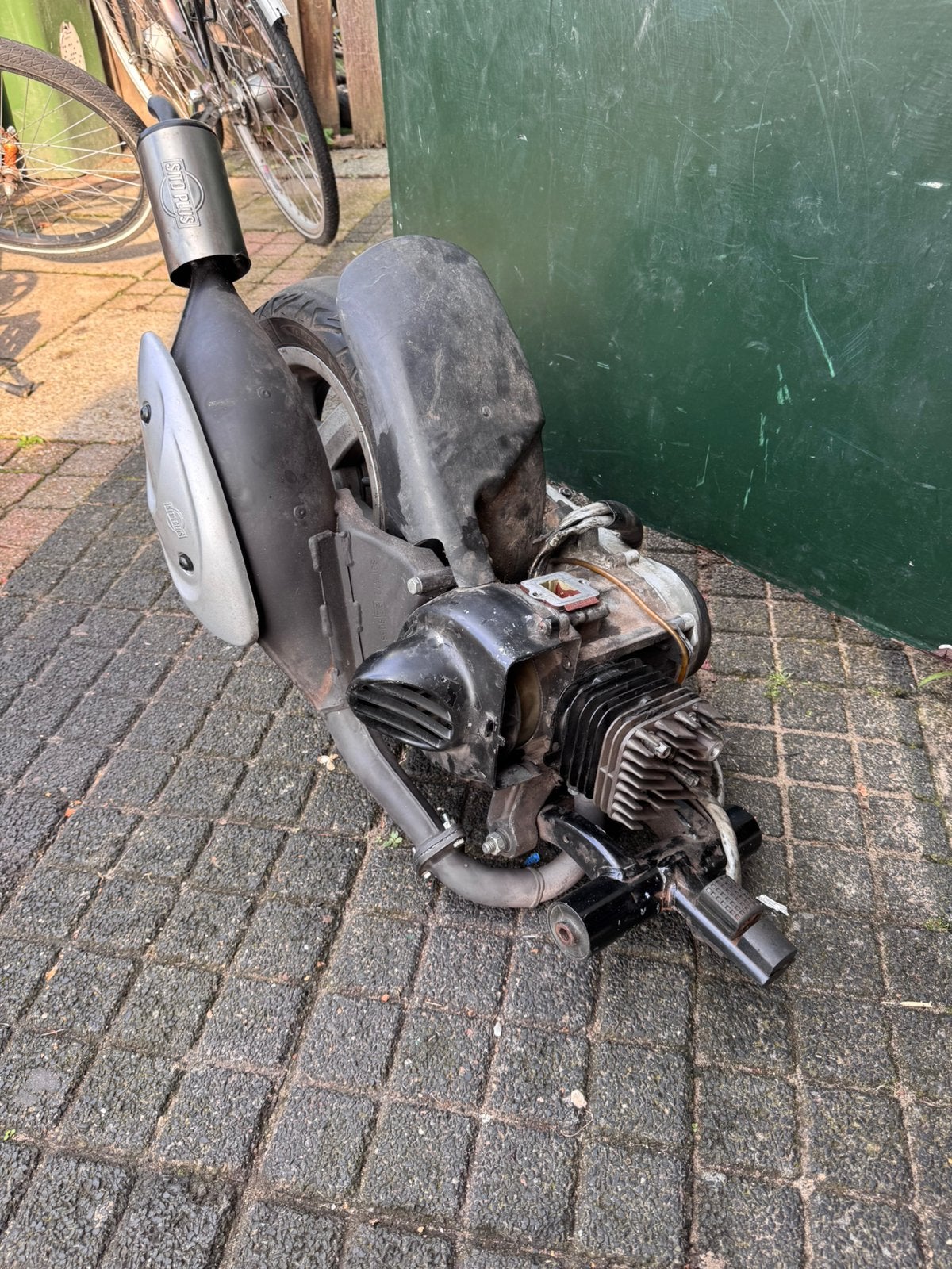 70cc typhoon tpr 2t blok (met subframe), Ophalen, Zo goed als nieuw, Blok, Piaggio