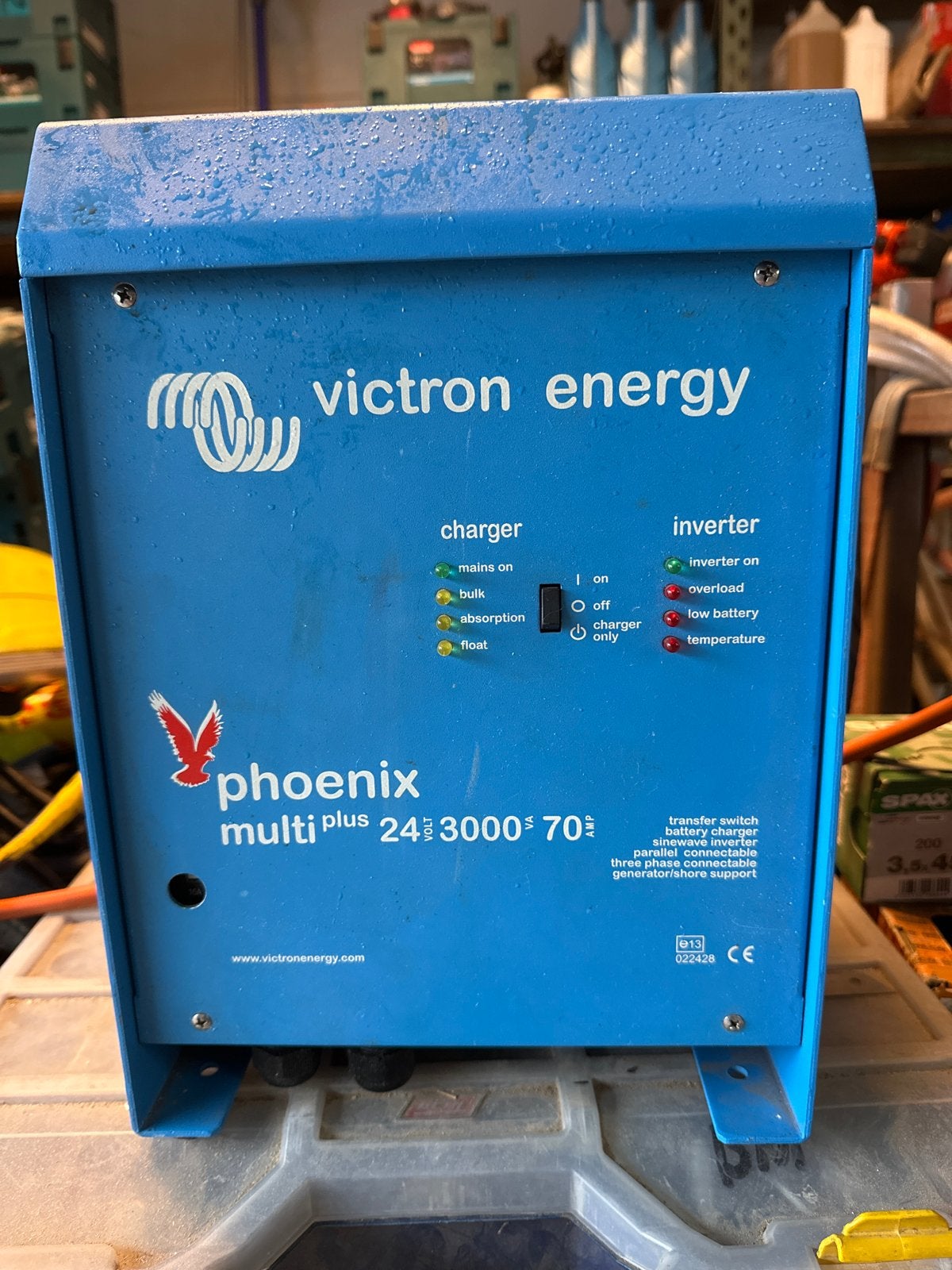 Victron Energy Phoenix MultiPlus 24/3000/70 Omvormer/Lader, Ophalen of Verzenden, Gebruikt